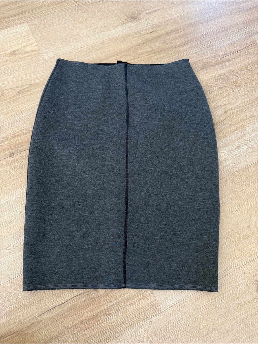 Ann Taylor Charcoal Pencil Skirt